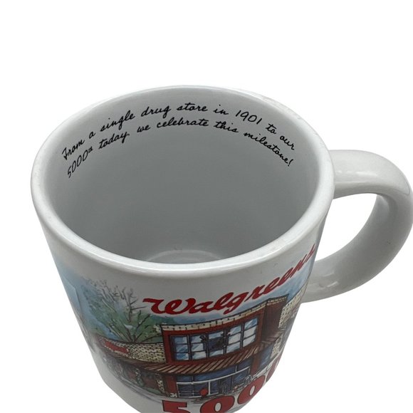 2005 Walgreens Coffee Mug - Store 5000 Commemoration Richmond Virginia - 4" - Picture 5 of 6